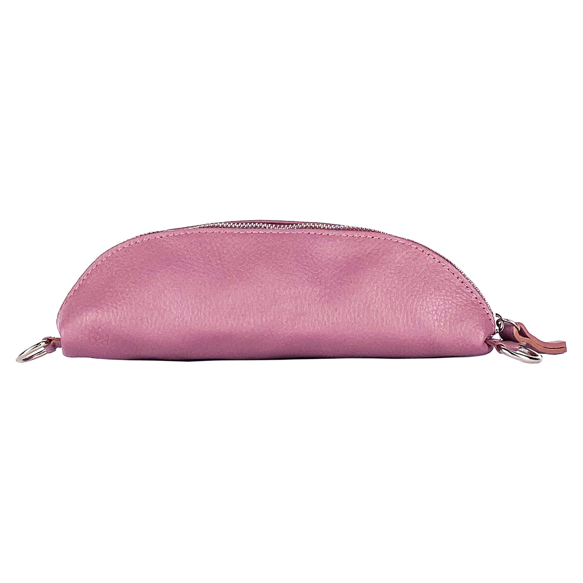 RB1015AZ | Marsupio in vera pelle Made in Italy con tracolla removibile, rosa antico