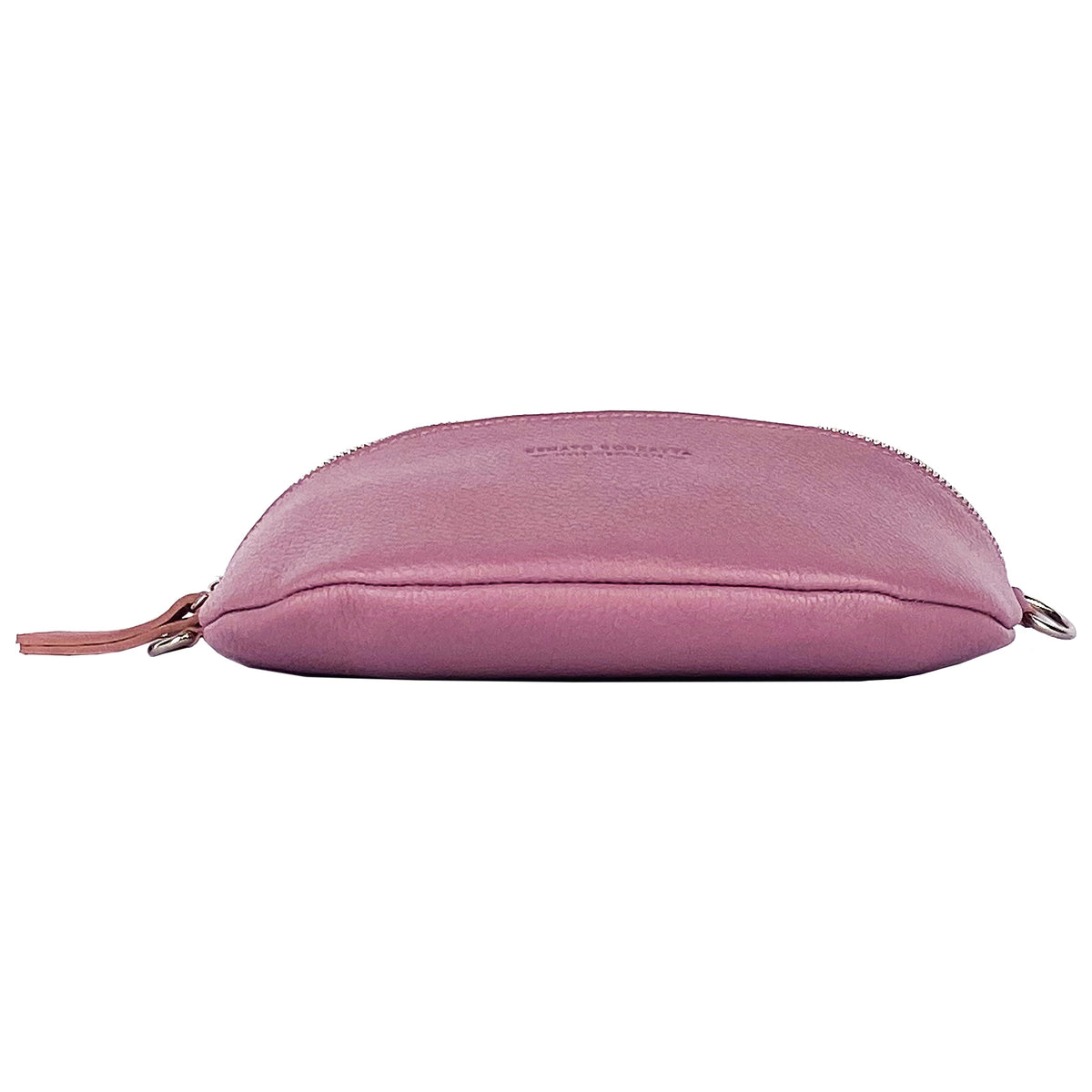 RB1015AZ | Marsupio in vera pelle Made in Italy con tracolla removibile, rosa antico