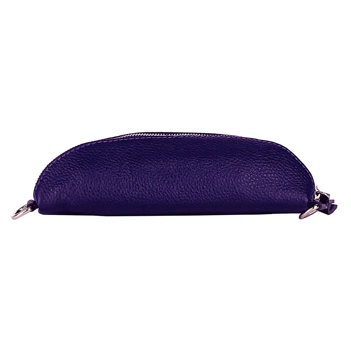 RB1015Y | Marsupio in vera pelle Made in Italy con tracolla removibile, viola