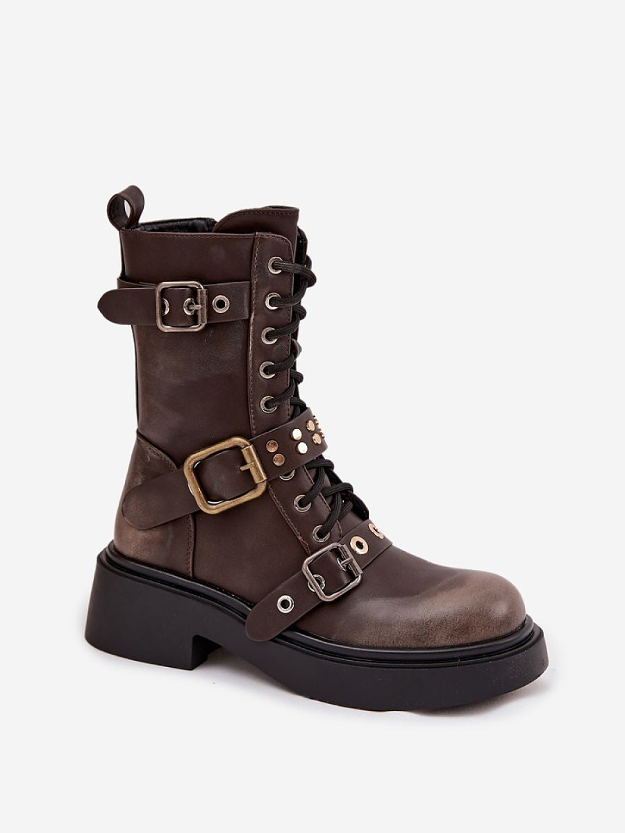 Stivaletti anfibi da donna modello 219841 Step in style
