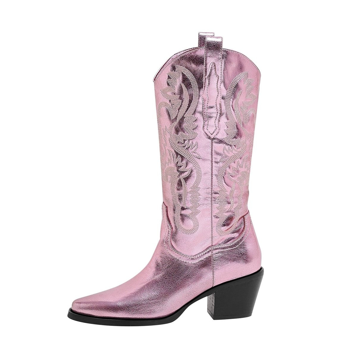 Stivali texani metallizzati Party Glam da donna